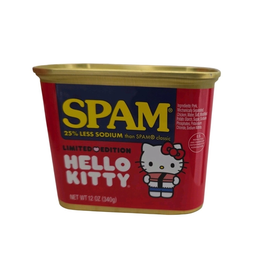 Hello Kitty SPAM Can - Hormel - Limited Edition - NEW And Sealed! Collectible